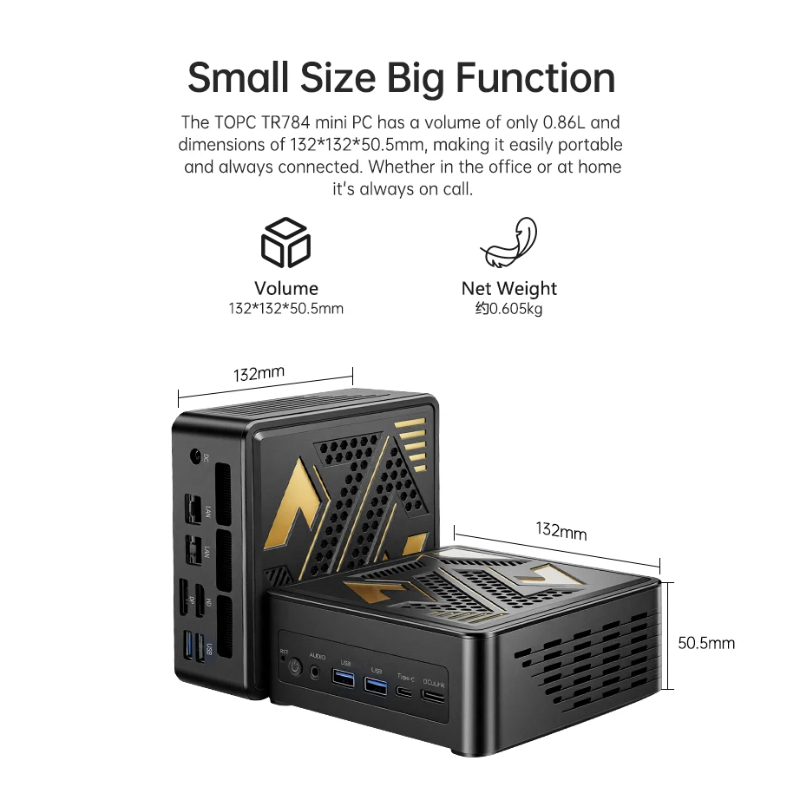 TOPC OCuLink Mini PC Ryzen 7 7 - đánh giá và giá Oculink Egpu Mini Pc