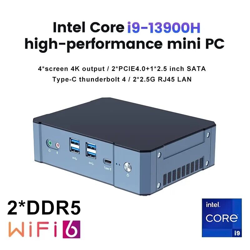 Intel Core i9 NUC Mini Gaming  - đánh giá và giá Intel Core I9 13900H Mini Pc