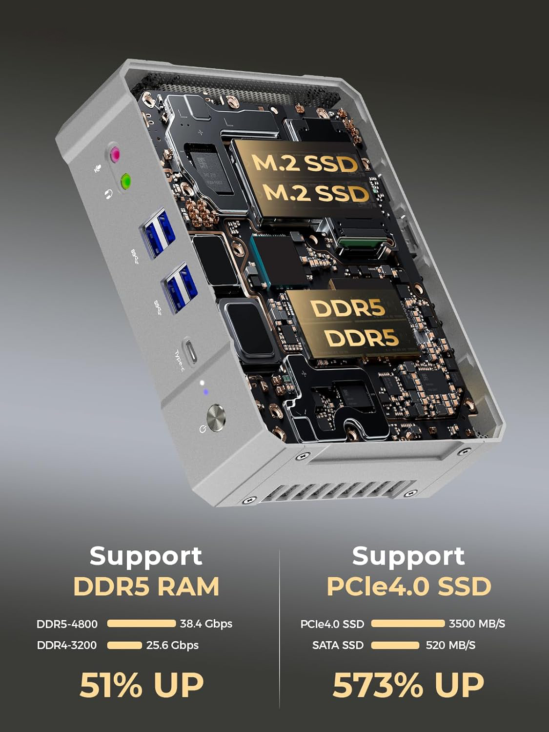 Intel Core i9 NUC Mini Gaming  - đánh giá và giá Intel Core I9 13900H Mini Pc