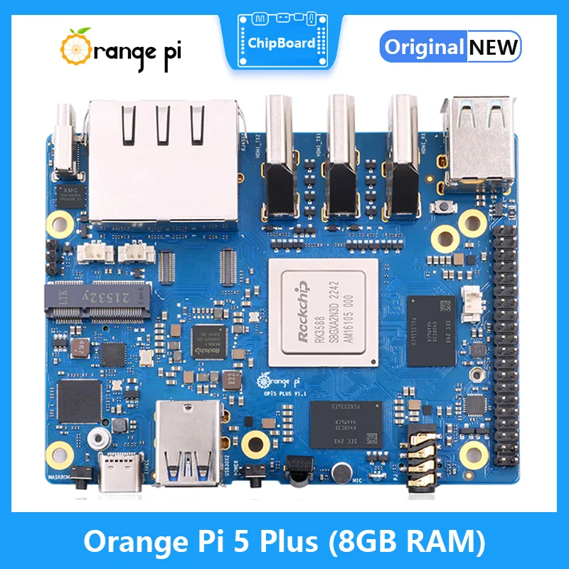 Orange Pi 5 Plus 8GB RAM RK358 - đánh giá và giá Orange Pi 5 Plus 16Gb