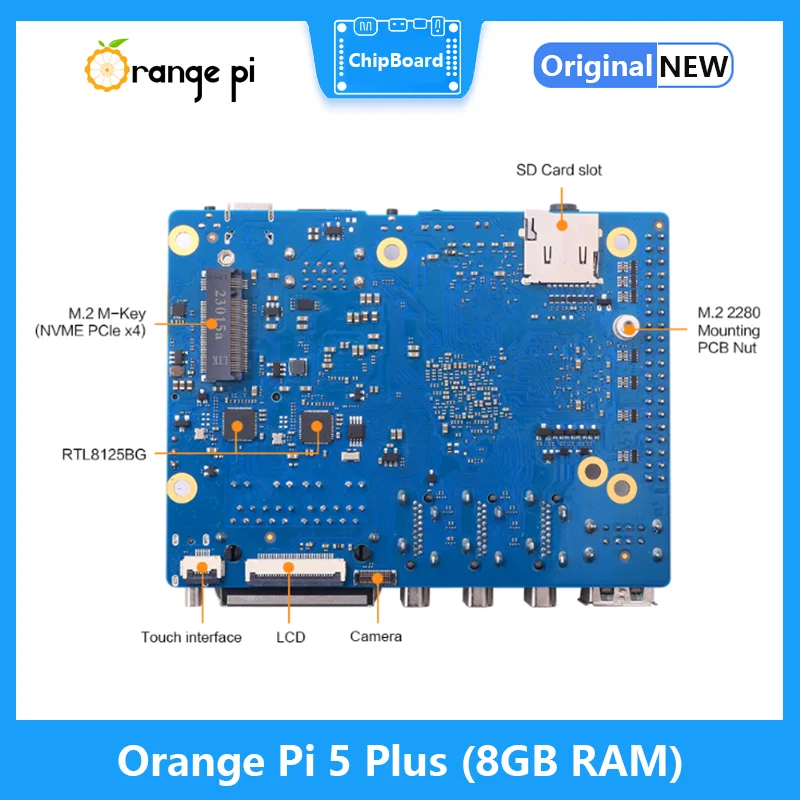 Orange Pi 5 Plus 8GB RAM RK358 - đánh giá và giá Orange Pi 5 Plus 16Gb
