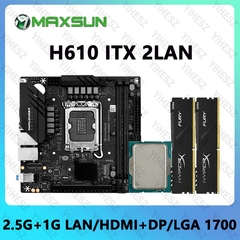 H610 ITX Motherboard Set With  - đánh giá và giá Lga1700 Itx Motherboard Ddr5