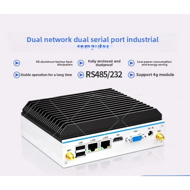 Mini Industrial PC - Quad-Core - đánh giá và giá Fanless Industrial Pc Rs485 Core I7