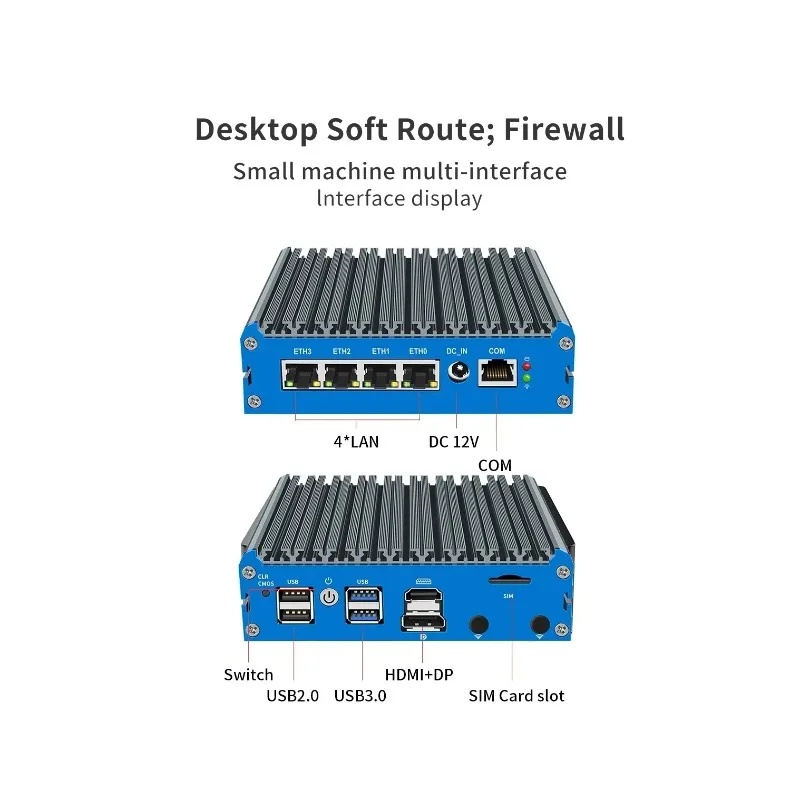 2026 Hot SellingN100 Soft Rout - đánh giá và giá Pfsense Firewall Router 2.5G 4 I226