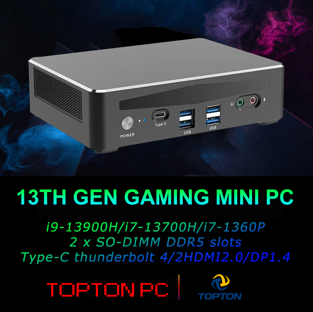 Mini Computer Gaming 13th Gen  - đánh giá và giá Intel Core I9 13900H Mini Pc