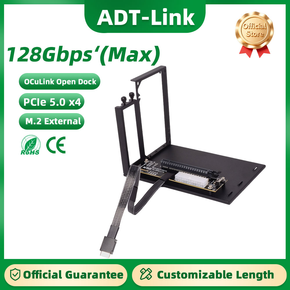 ADT-Link PCIe 5.0 K993G OcuLin - đánh giá và giá Oculink Egpu Mini Pc