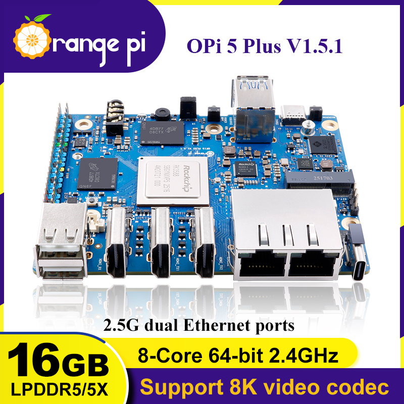 VivaChip TechOrangePi 5 Plus 1 - đánh giá và giá Orange Pi 5 Plus 16Gb