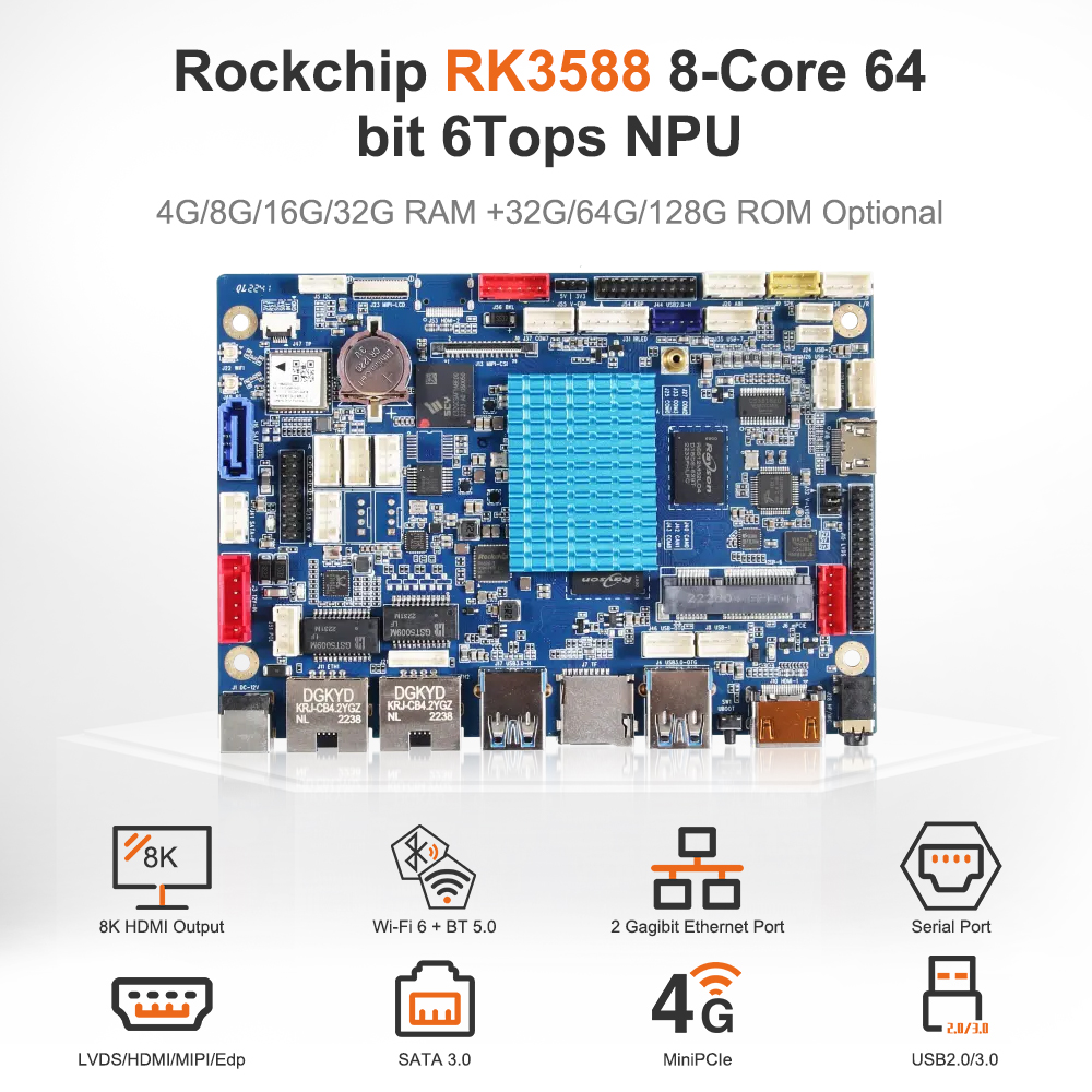 Rockchip RK3588 development bo - đánh giá và giá Rockchip Rk3588 Development Board
