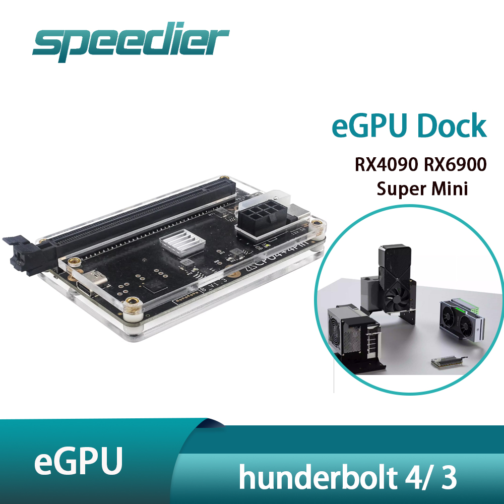 Thunderbolt 4 3 eGPU Dock Exte - đánh giá và giá Thunderbolt 4 Egpu Dock Mini Pc