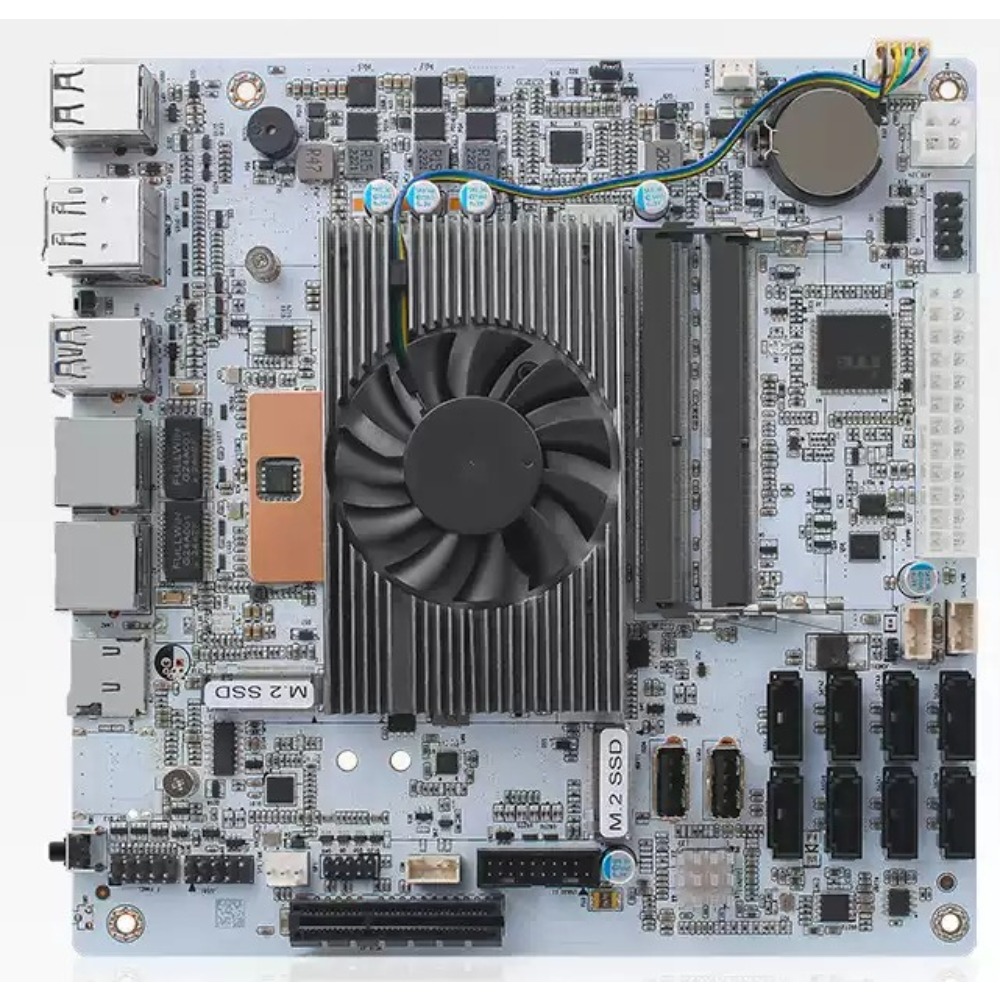 Mini‑ITX White M11 NAS Motherb - đánh giá và giá Nas Motherboard 8 Sata Mini Itx