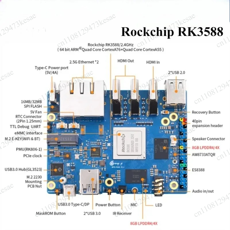 for Orange Pi 5 Plus 16GB RK35 - đánh giá và giá Orange Pi 5 Plus 16Gb