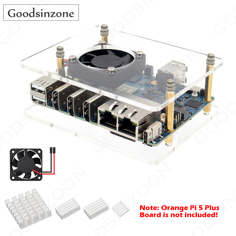 Orange Pi 5 Plus Case with Fan - đánh giá và giá Orange Pi 5 Plus 16Gb