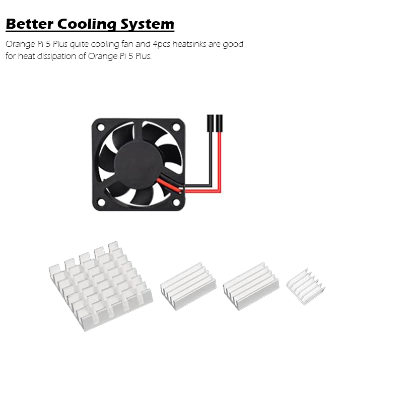 Orange Pi 5 Plus Case with Fan - đánh giá và giá Orange Pi 5 Plus 16Gb