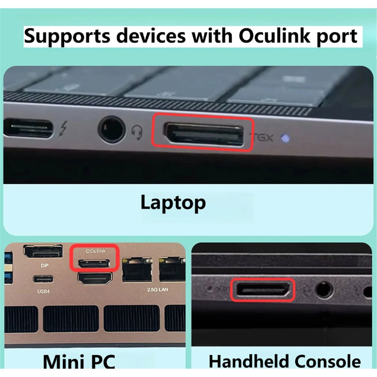 NEW FACTORY~Oculink EGPU Graph - đánh giá và giá Oculink Egpu Mini Pc