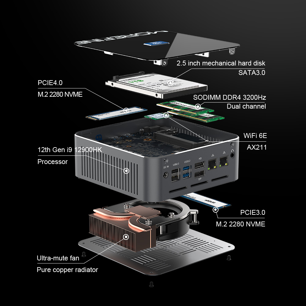 2025 Cheap Intel Core i9-13900 - đánh giá và giá Intel Core I9 13900H Mini Pc