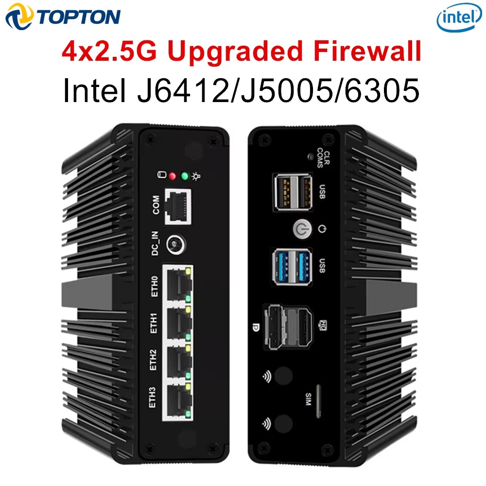 Intel N150 Mini PC Firewall Ro - đánh giá và giá Pfsense Firewall Router 2.5G 4 I226
