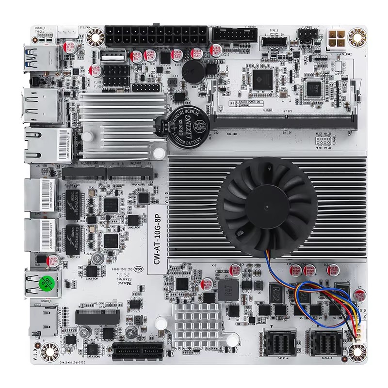 8-Bay NAS Mini ITX Motherboard - đánh giá và giá Nas Motherboard 8 Sata Mini Itx
