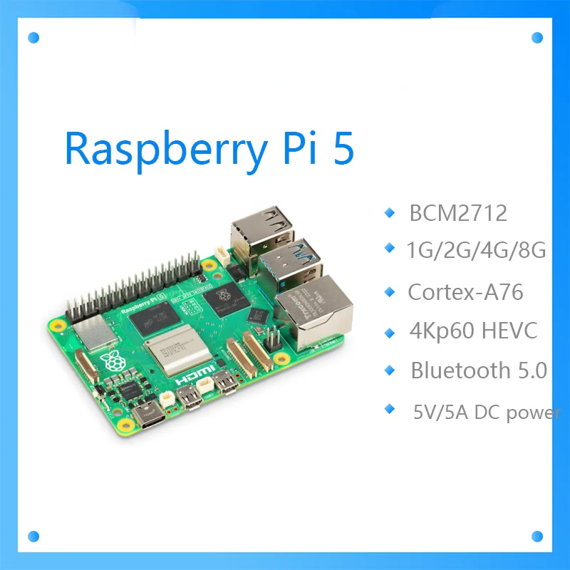 Official Original Raspberry Pi - đánh giá và giá Raspberry Pi 5 8Gb Board