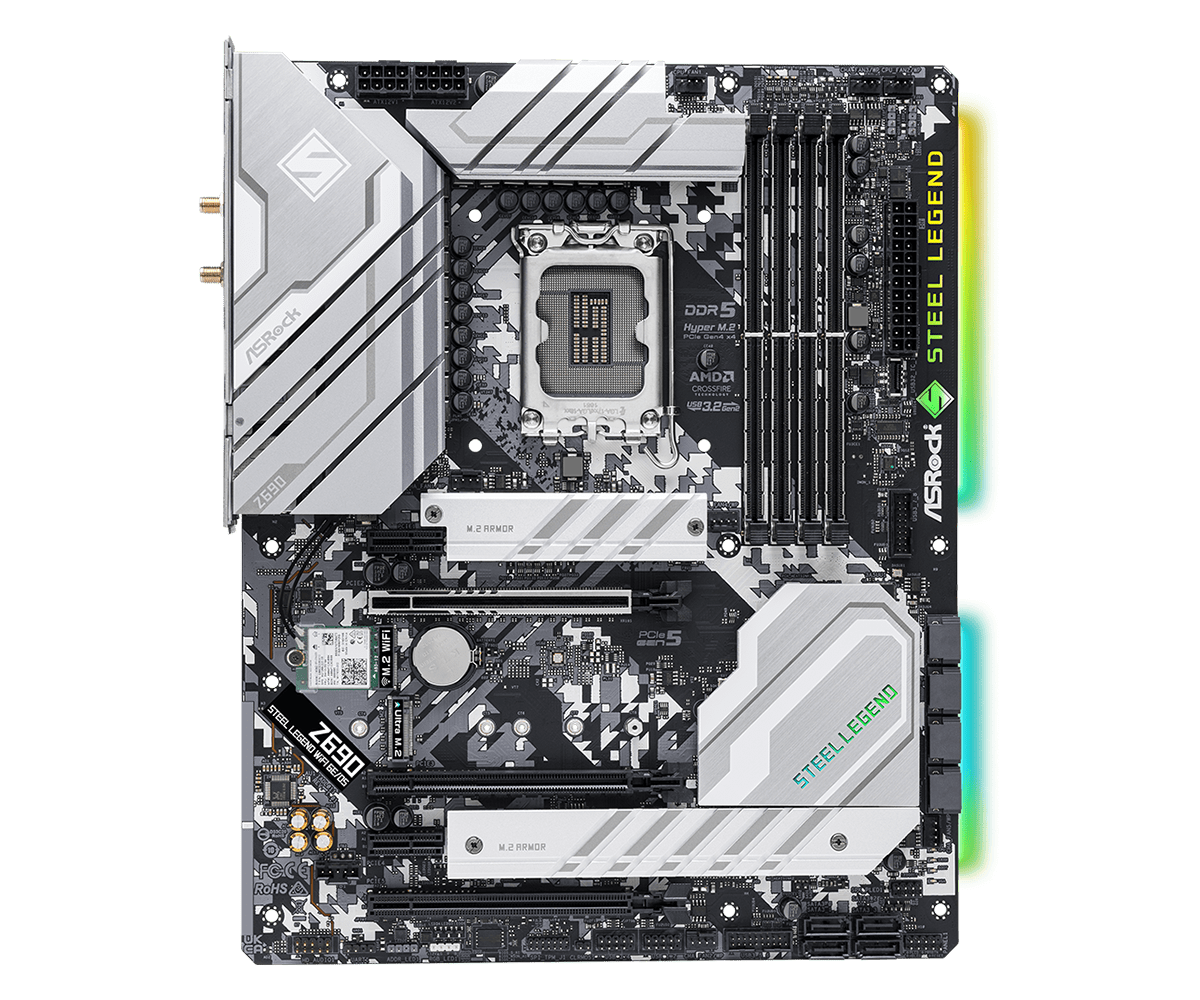 Z690 LGA1700 Motherboard ASROC - đánh giá và giá Lga1700 Itx Motherboard Ddr5