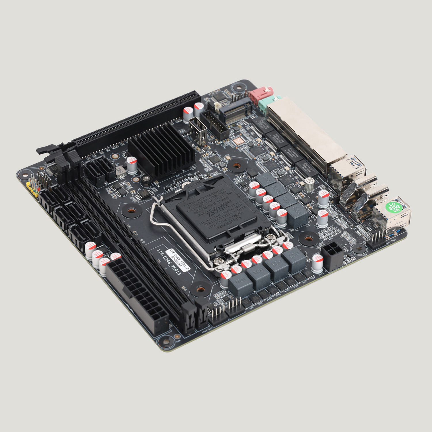 8-Bays C246 Vpro NAS Motherboa - đánh giá và giá Nas Motherboard 8 Sata Mini Itx