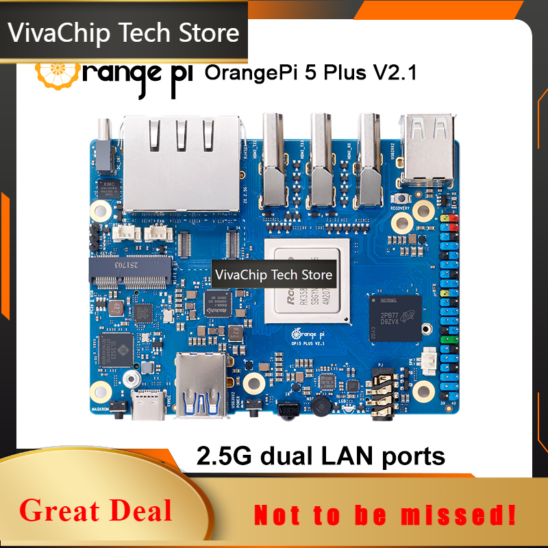 VivaCTOrange Pi 5 Plus V2.1 Ve - đánh giá và giá Orange Pi 5 Plus 16Gb