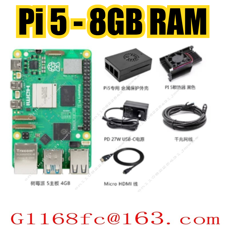 Pi 5 2GB/4GB/8GB Memory Develo - đánh giá và giá Raspberry Pi 5 8Gb Board