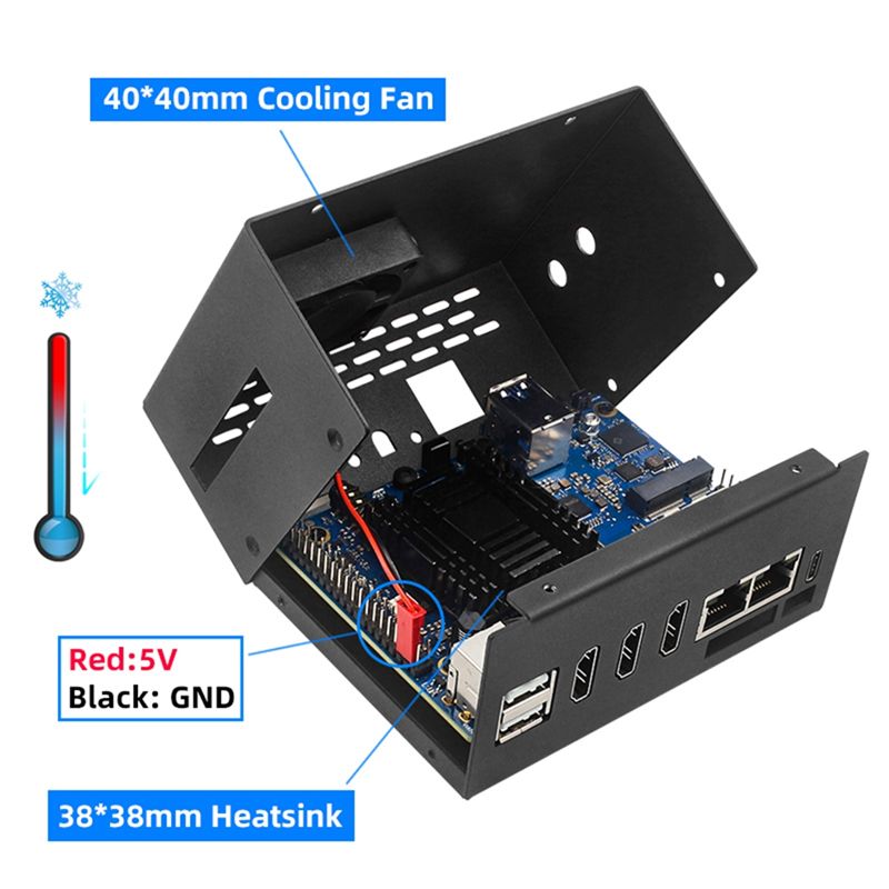 A29F-Metal Case High Quality C - đánh giá và giá Orange Pi 5 Plus 16Gb