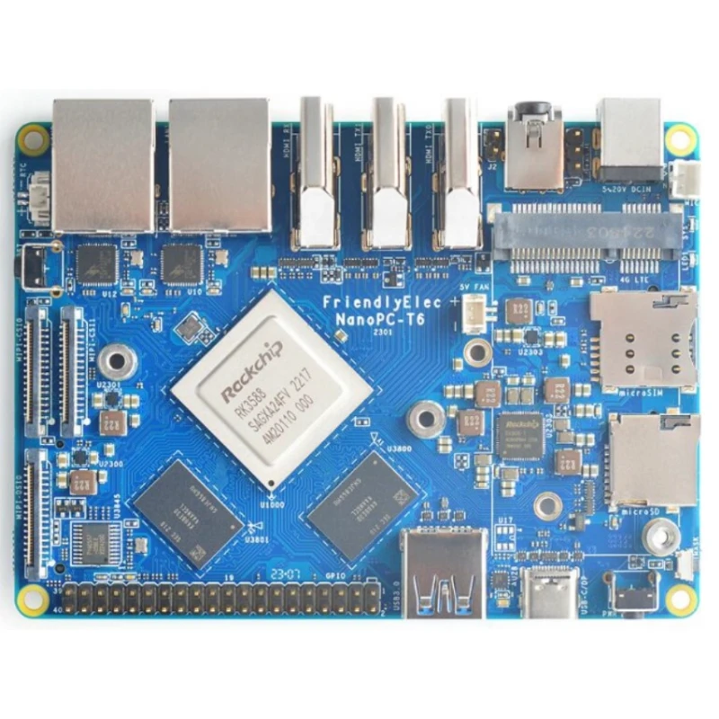 VoltSNanopc T6 Development Boa - đánh giá và giá Rockchip Rk3588 Development Board