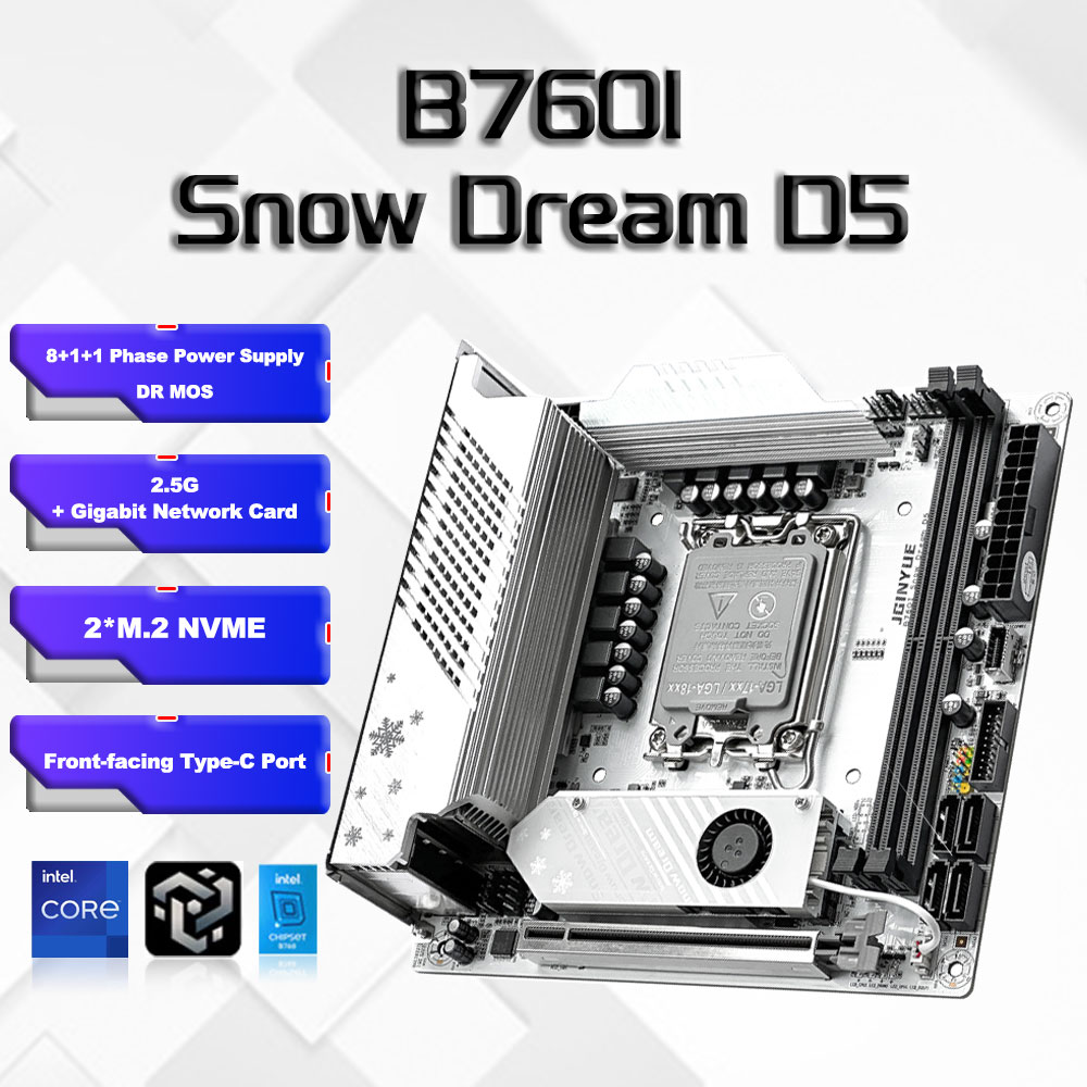 B760i ARGB WIFI DDR5 Motherboa - đánh giá và giá Lga1700 Itx Motherboard Ddr5