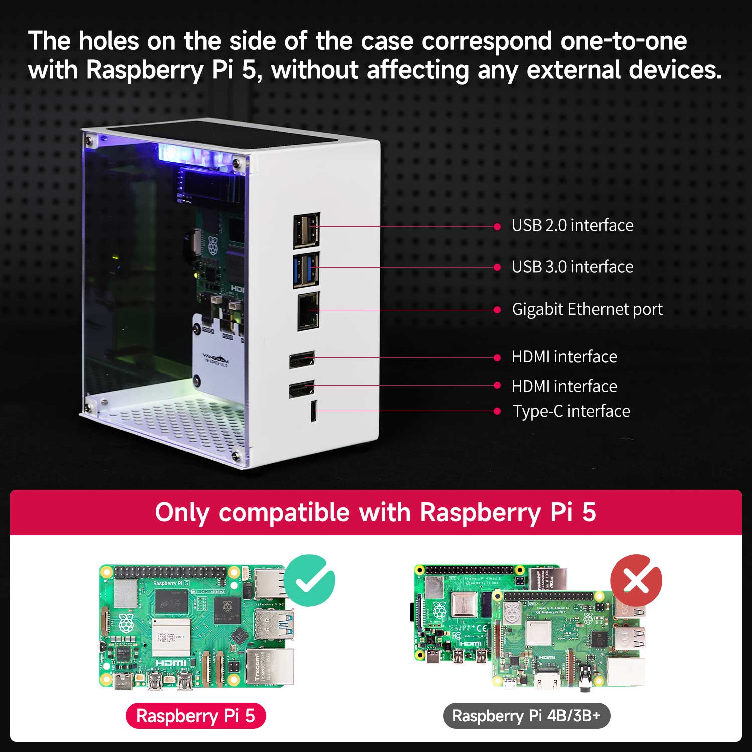 Raspberry Pi 5 Case Protective - đánh giá và giá Raspberry Pi 5 8Gb Board