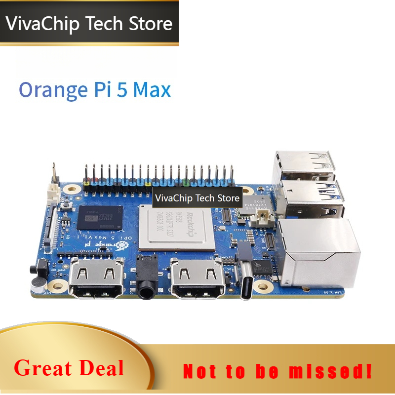 VivaChip TechOrange Pi 5 Max 1 - đánh giá và giá Rockchip Rk3588 Development Board
